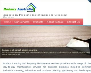 Cleaning Contractors Website